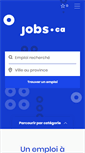 Mobile Screenshot of emplois.ca